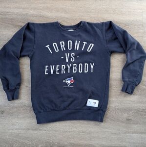 "Toronto vs Everybody" navy blue XS crewneck